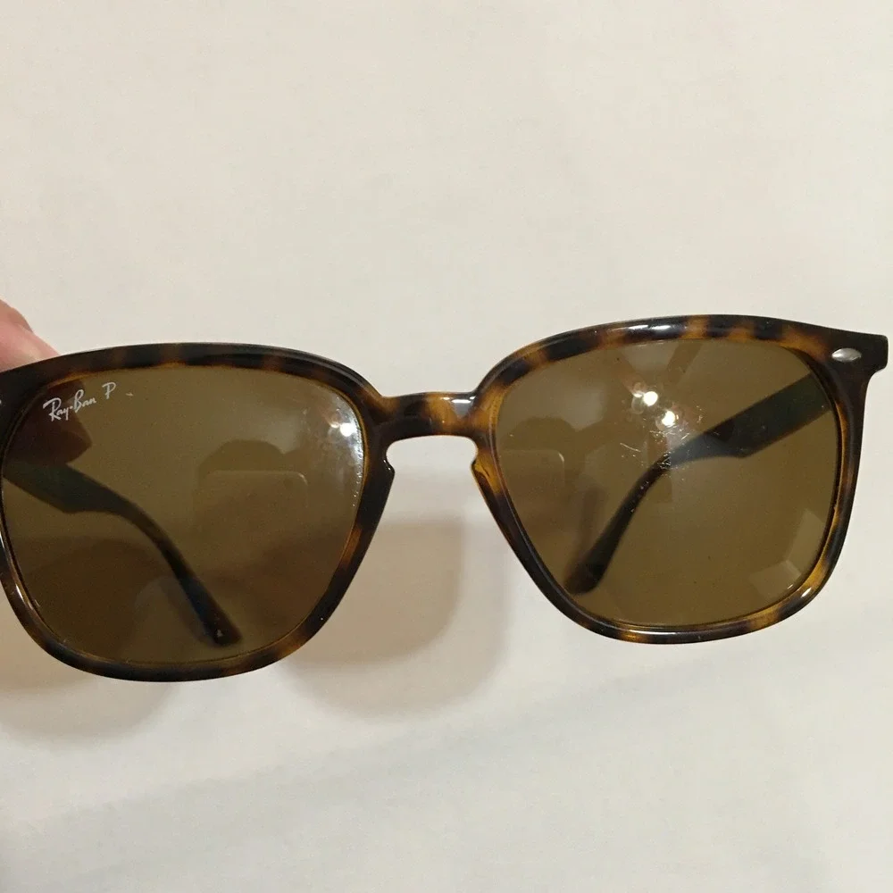 Ray-Ban 4362 Sunglasses 710/83 Havana Polar Brown Polarized Italy